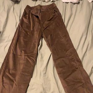 Shein wide leg corduroy pants